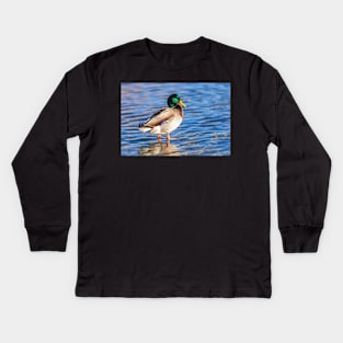 Mallard Kids Long Sleeve T-Shirt